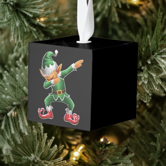Dabbing Elf Costume-kerstfeestdagen Decoratie (Boom)