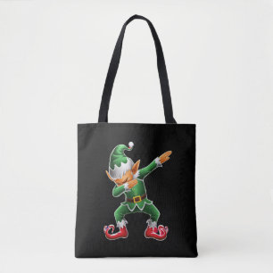 Dabbing Elf Costume-kerstfeestdagen Tote Bag