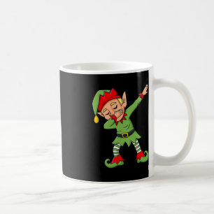 Dabbing Elf Fun Christmas Boys Meisjes Kinder Dab Koffiemok