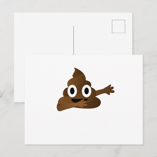 Dabbing Emoji Grappig Verjaardagscadeau Kinder Man Briefkaart (Voorkant / Achterkant)