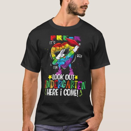 Dabbing Fidget Speelgoed zo lang voor K Afstuderen T-shirt (Voorkant)
