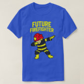 Dabbing Firefighter Kinder Future Firefighter T-shirt (Design voorkant)