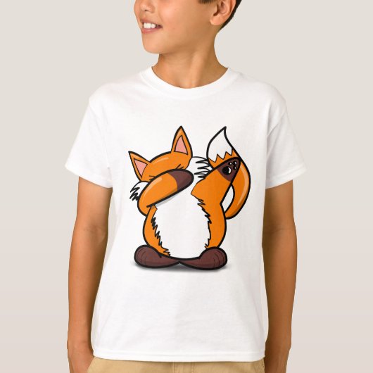 Dabbing Fox T-shirt (Voorkant)