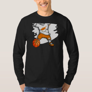 Dabbing French Bulldog Cyprus Basketball Fan Jerse T-shirt
