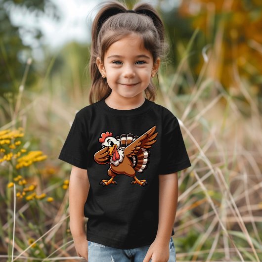 Dabbing Funny Turkey T-shirt