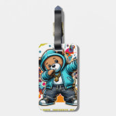 DABBING FUTURE LESSONS LEARN LUGGAGE TAG BAGAGELABEL (Achterkant verticaal)