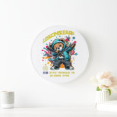 DABBING FUTURE LESSONS LEARN Wall Clock Grote Klok (Huis)