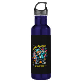 DABBING FUTURE LESSONS LEARN WATER BOTTLE  WATERFLES 