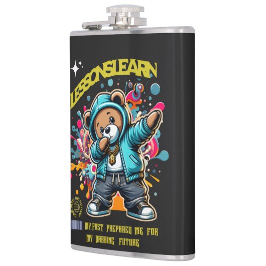 DABBING FUTURE Vinyl Wrapped Flask Heupfles (Links)