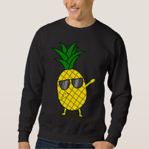 Dabbing gele ananas - schar grappig dansen fruit trui