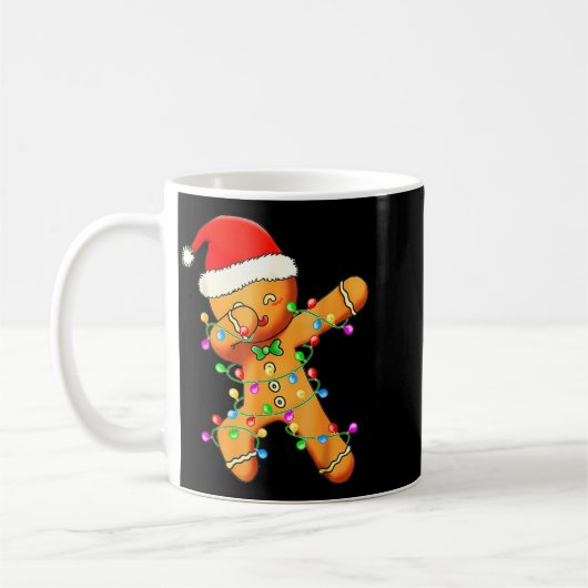 Dabbing Gingerbread Christmas  Koffiemok (Links)