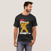 Dabbing Gingerbread Man Dab Christmas Biscuit T-shirt (Voorkant volledig)