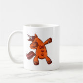 Dabbing Gingerbread Unicorn Cookie Christmas  Koffiemok (Links)