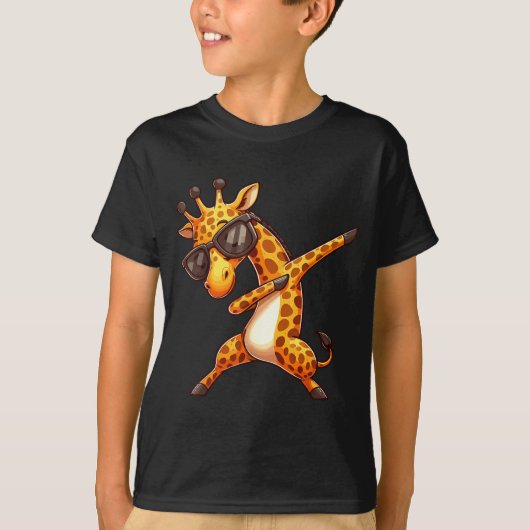Dabbing Giraffe  T-shirt (Voorkant)