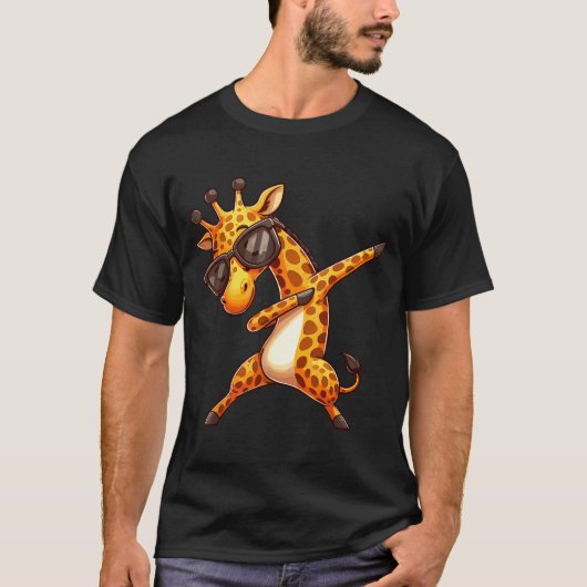 Dabbing Giraffe  T-shirt (Voorkant)
