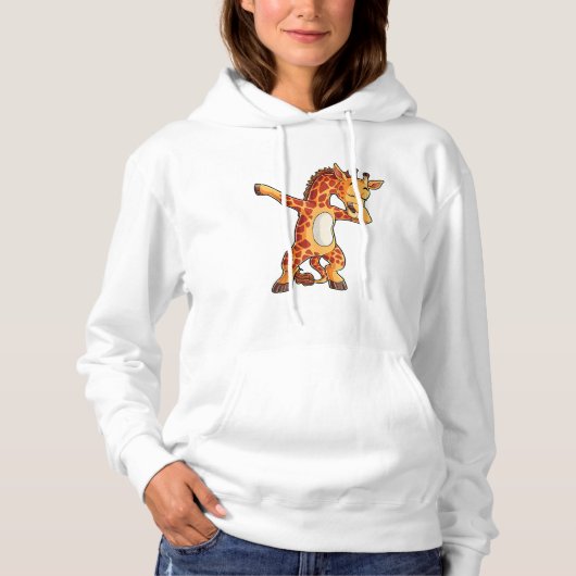 Dabbing Giraffe T shirt Giraffes Funny Dab Dance T (Voorkant)