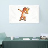 Dabbing Giraffe T shirt Giraffes Funny Dab Dance T Spandoek (Beurs)