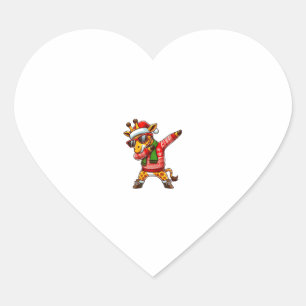 Dabbing Giraffe Zonnebril Giraffe Dierendans Ch Hart Sticker