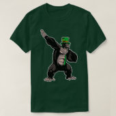 Dabbing Gorilla Leprechaun St Patricks Day for Boy T-shirt (Design voorkant)