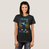 Dabbing Graduation Boy 11TH GRADE Nailed It T-shirt (Voorkant volledig)