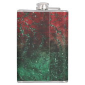 Dabbing Green Santa Claus | Fun Holiday XMAS Humor Heupfles (Achterkant)