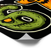 Dabbing Halloween Boys Six Seven 67 Meme Funny Kid Poster (Hoek)