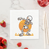 Dabbing Halloween Pug Dog Servet (Insitu)