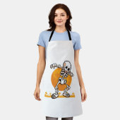 Dabbing Halloween Schort (Gedragen)