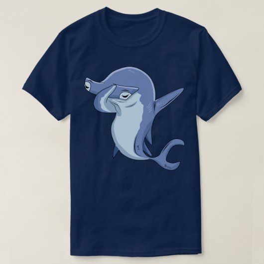Dabbing Hammerhead Shark Clothes Shark Outfit Gift T-shirt (Design voorkant)