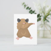 Dabbing Hamster Dance Funny Dab Dance Gift Idee Briefkaart (Staand voorkant)
