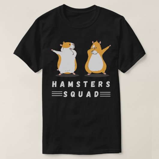 Dabbing Hamsters Squad Love Hamsters Pet Lovers Ha T-shirt (Design voorkant)