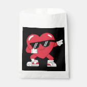 Dabbing Hart Grappige Cadeaus Valentijnsdag Bedankzakje (Voorkant)
