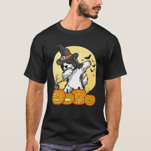 Dabbing Havanese Dab Dance Funny Dog Halloween Gif T-shirt