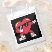 Dabbing Heart Funny Gifts Valentijnsdag Bedankzakje (Geknipt)