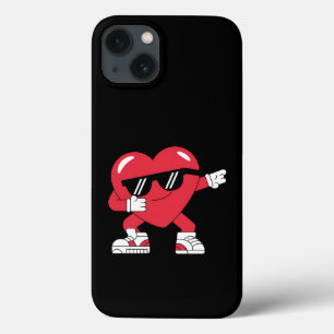 Dabbing Heart Funny Gifts Valentijnsdag Case-Mate iPhone Case