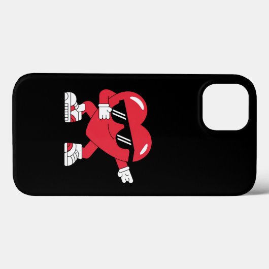 Dabbing Heart Funny Gifts Valentijnsdag Case-Mate iPhone Case (Achterkant (horizontaal))