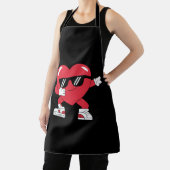 Dabbing Heart Funny Gifts Valentijnsdag Schort (Insitu)