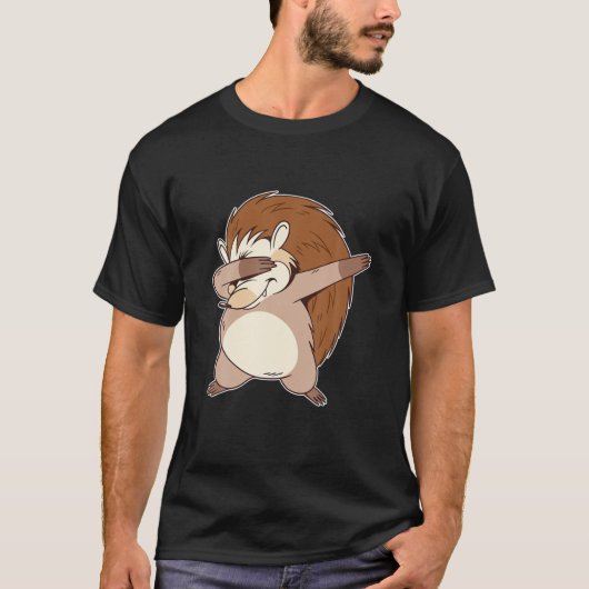 Dabbing Hedég Kerstmis Dance Funny Boys G T-shirt (Voorkant)