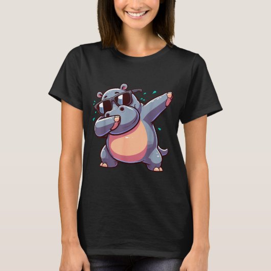 Dabbing Heup T-shirt (Voorkant)