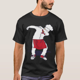 Dabbing Hibachi Chef Schattige Sous Head Cook Dabb T-shirt