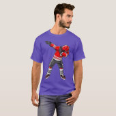 Dabbing Hockey Shirt Boys Mannen Kinder Dab Squad (Voorkant volledig)