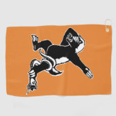 Dabbing Honey badger Golfhanddoek (Horizontaal)