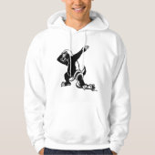Dabbing Honey badger Hoodie (Voorkant)