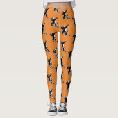 Dabbing Honey badger Leggings (Voorkant)