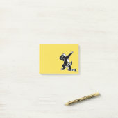 Dabbing Honey badger Post-it® Notes (Op bureau)