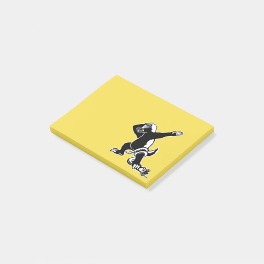 Dabbing Honey badger Post-it® Notes (Schuin)