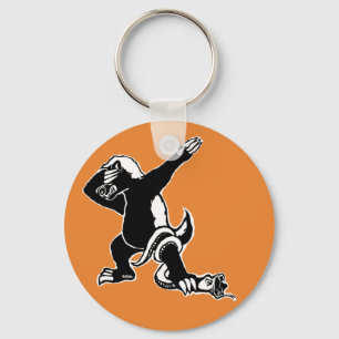 Dabbing Honey badger Sleutelhanger