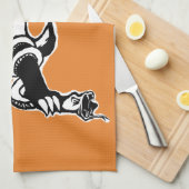 Dabbing Honey badger Theedoek (Quarter Fold)