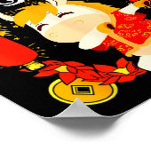 Dabbing Horse Chinese New Year Of The Horse2026  Poster (Hoek)