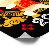 Dabbing Horse Chinese New Year Of The Horse2026  Poster (Hoek)